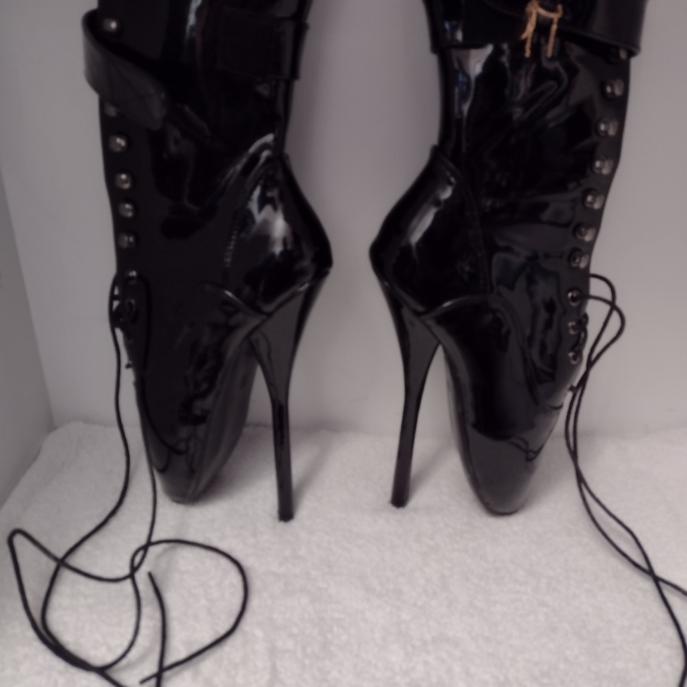 Fetish ballet heels